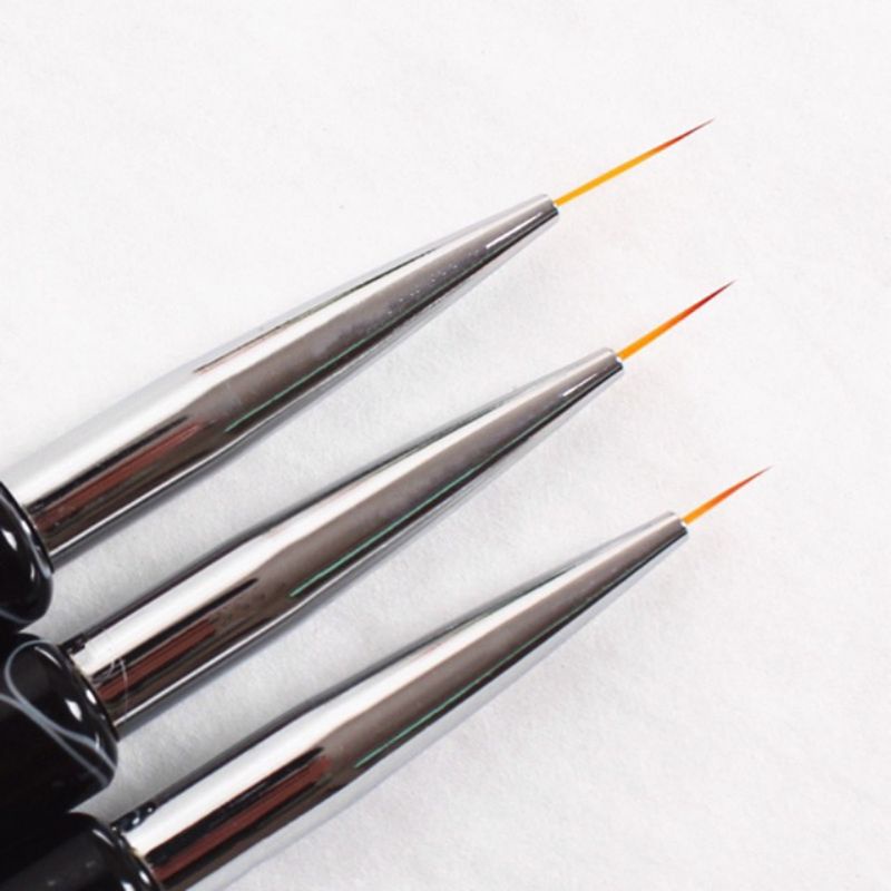 [NNails] cọ râu vẽ ren , nét gel có nắp