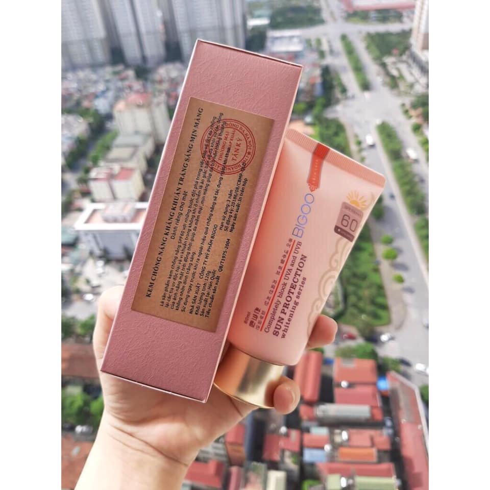 Kem nền chống nắng Bigoo Hàn Quốc 80ml