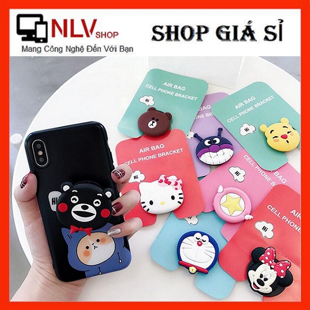 ?? pop hình thú silicon - giá đỡ điện thoại ??