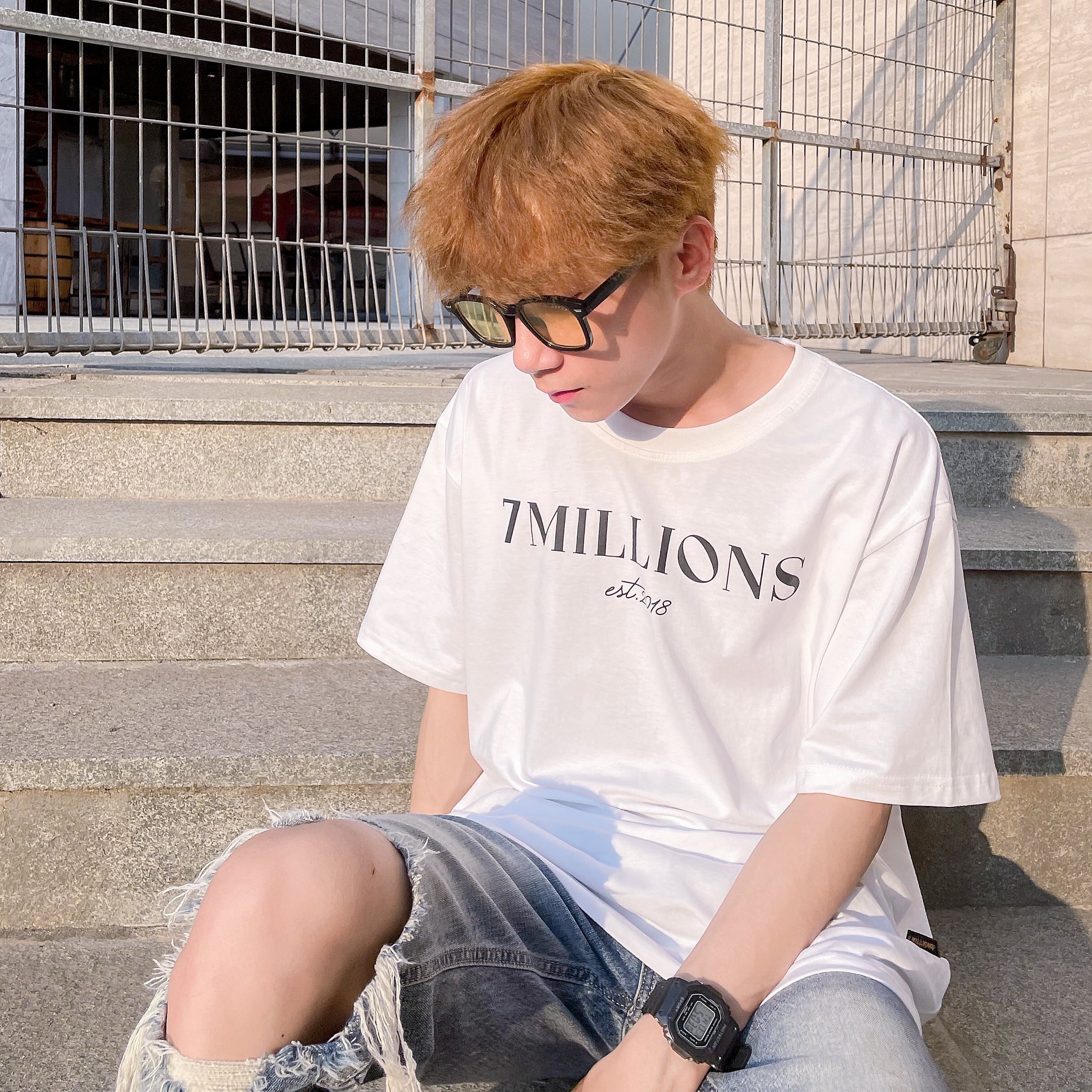 7MILLIONS Áo thun Basic 3.0 / Trắng
