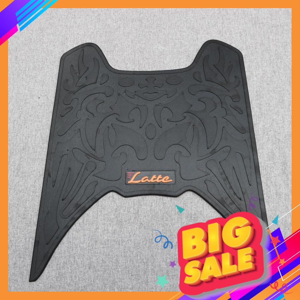 Thảm lót chân bằng cao su cao cấp dành cho xe máy YAMAHA LATTE mẫu mới