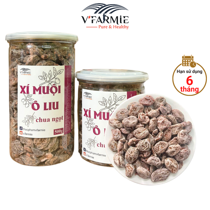 Ô liu xí muội Đà Lạt Hộp 500g
