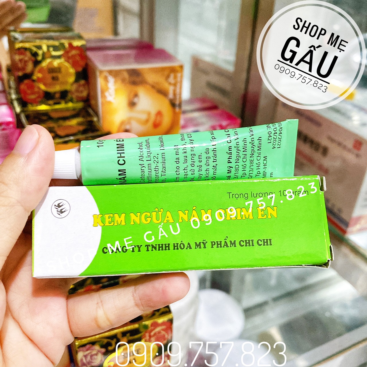 Lẻ 1 hộp kem nám én 10g
