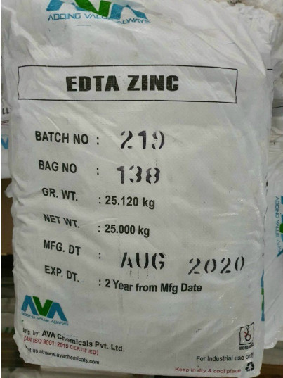 Chelate Kẽm _ EDTA-Zn (15%Zn) cho cây trồng