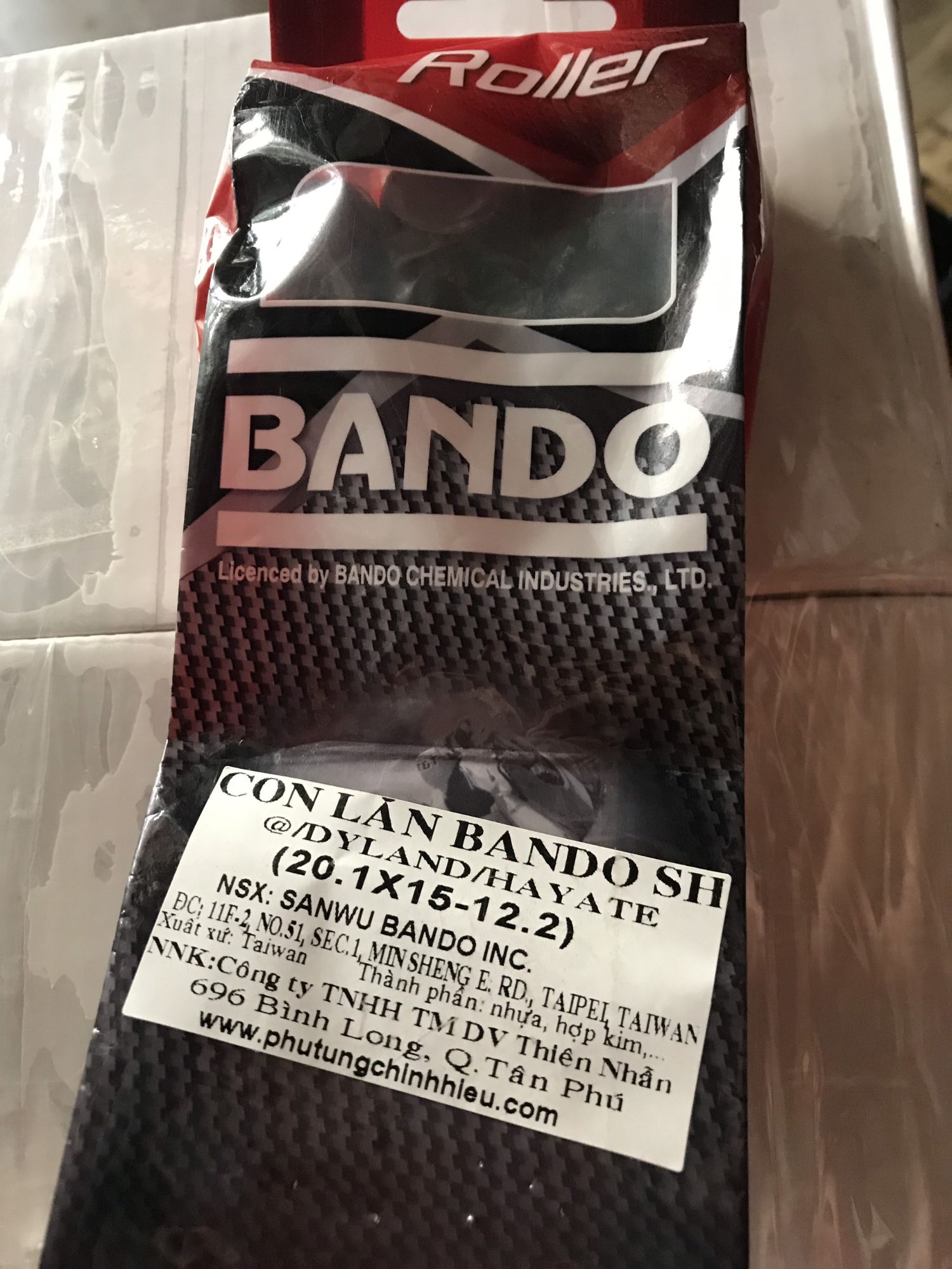 Bi nồi 12,2gr xe Sh Ý/Dylan/Ps/Hayate hiệu Bando