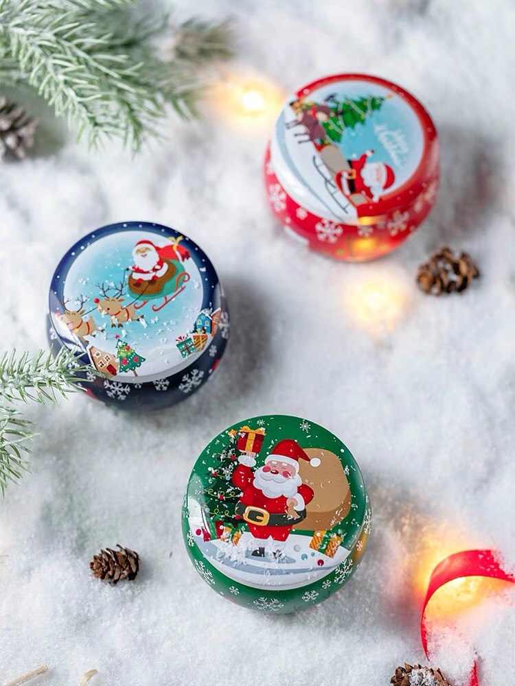 Hộp 4 hũ nến thơm noel