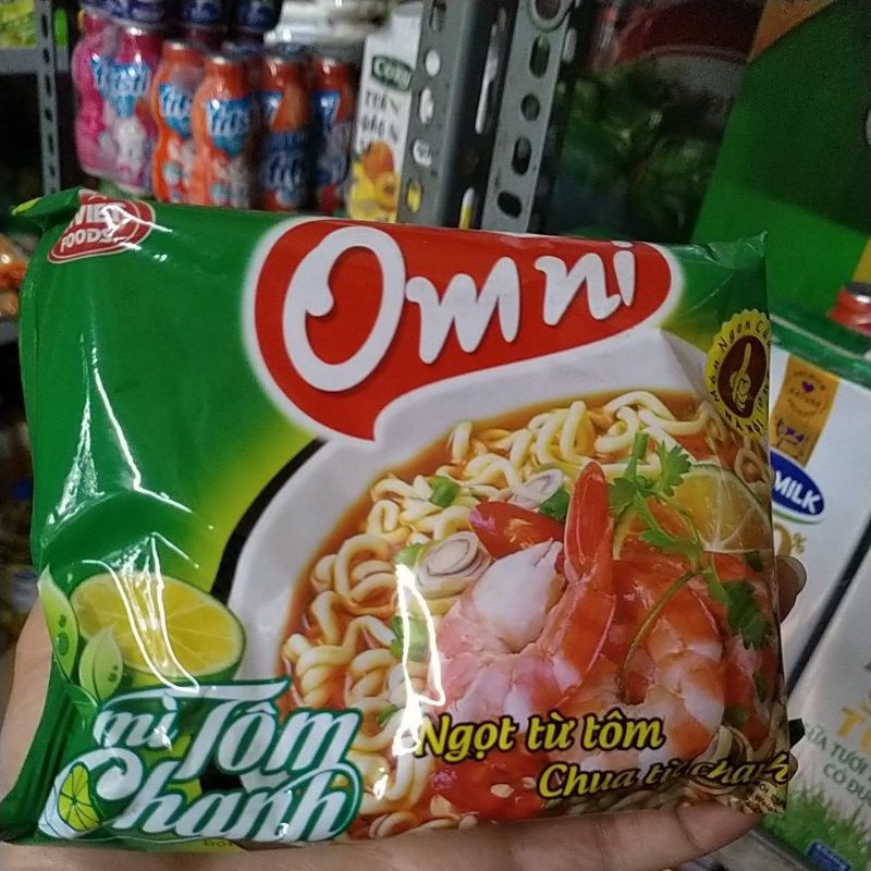Mì tôm chanh omi gói 65g (30goi/thùng)