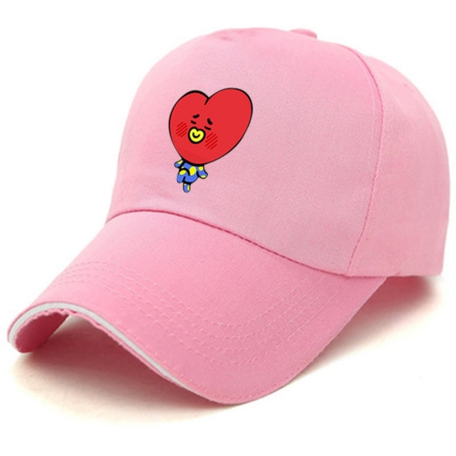 [HCM]Nón lưỡi trainón kết BT 21 BTS màu hồng