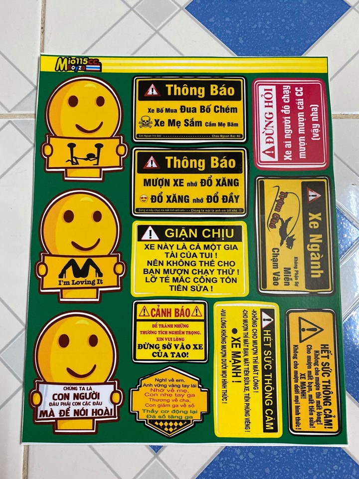 [HCM]TEM LOGO CẢNH BÁO HÌNH NGƯỜI