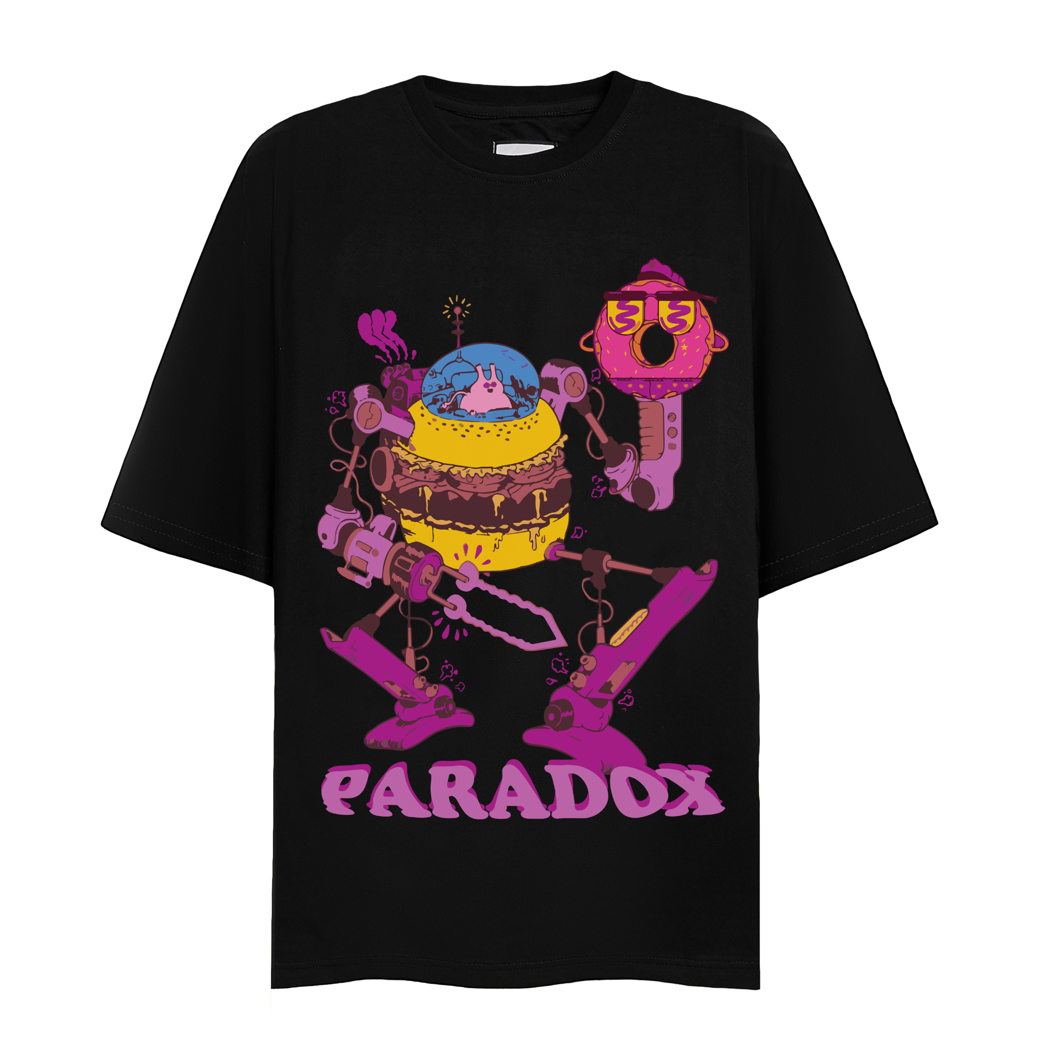 PARADOX Áo thun HAMBURGER MAN TEE