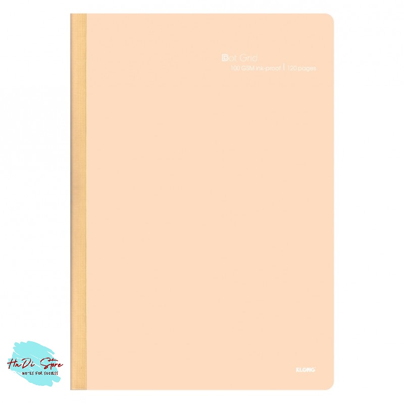 KLONG Vở may dán gáy DOT GRID B5 - 120trang (MS:838)