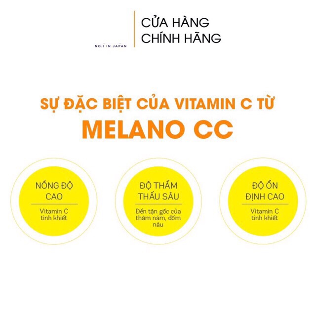 Tinh Chất Serum Melano CC Rohto Nhật Bản