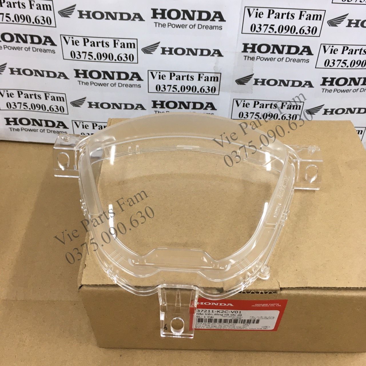 Mặt kính đồng hồ vision 2021, hàng din honda mới 100%