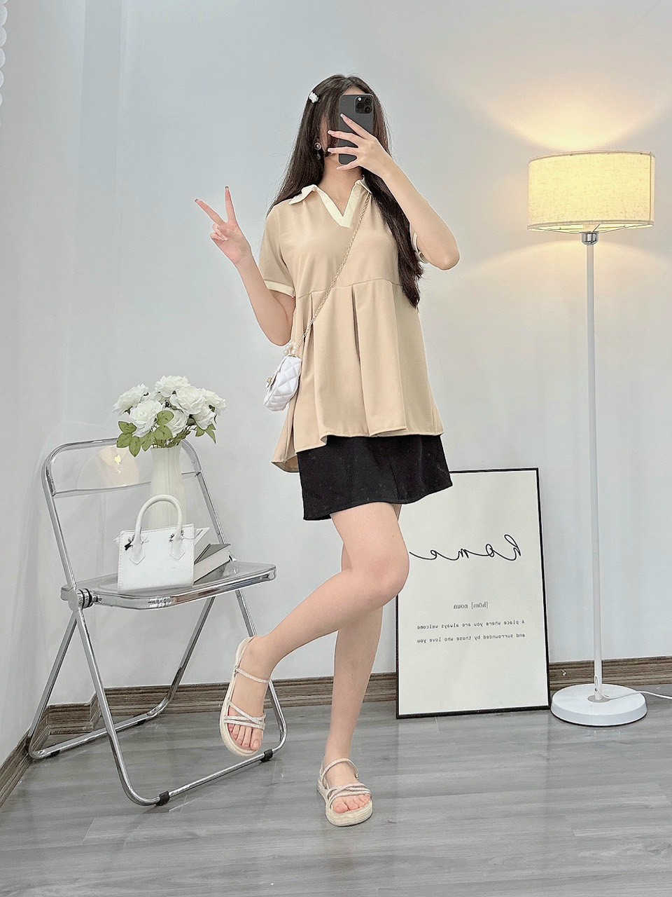 Áo bầu công sở chất đẹp