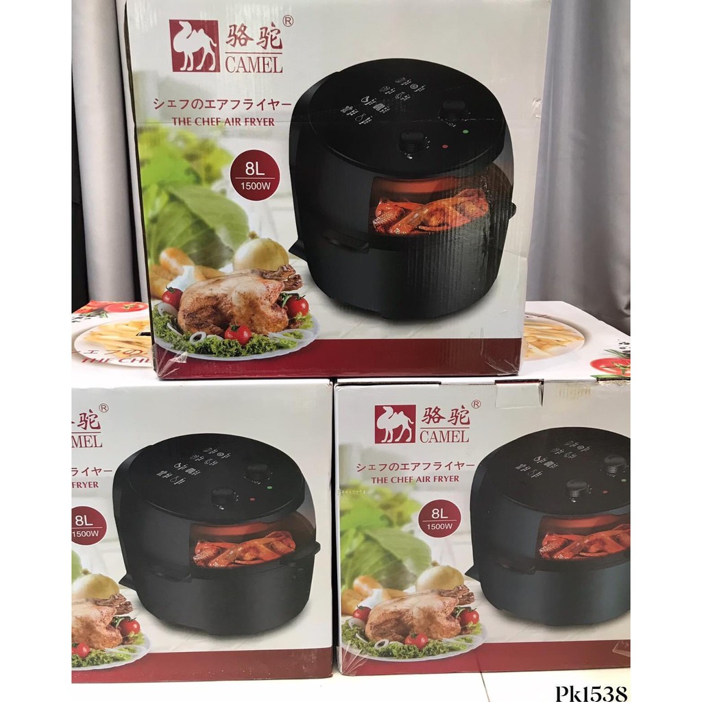 nồi chiên không dầu nine shield 8l
