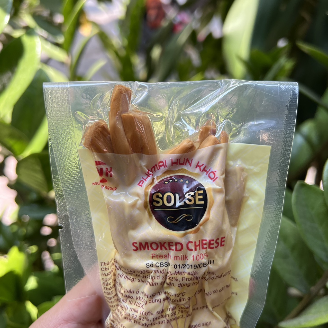 Phô mai dây SOLSE vị xông khói hấp dẫn 100G
