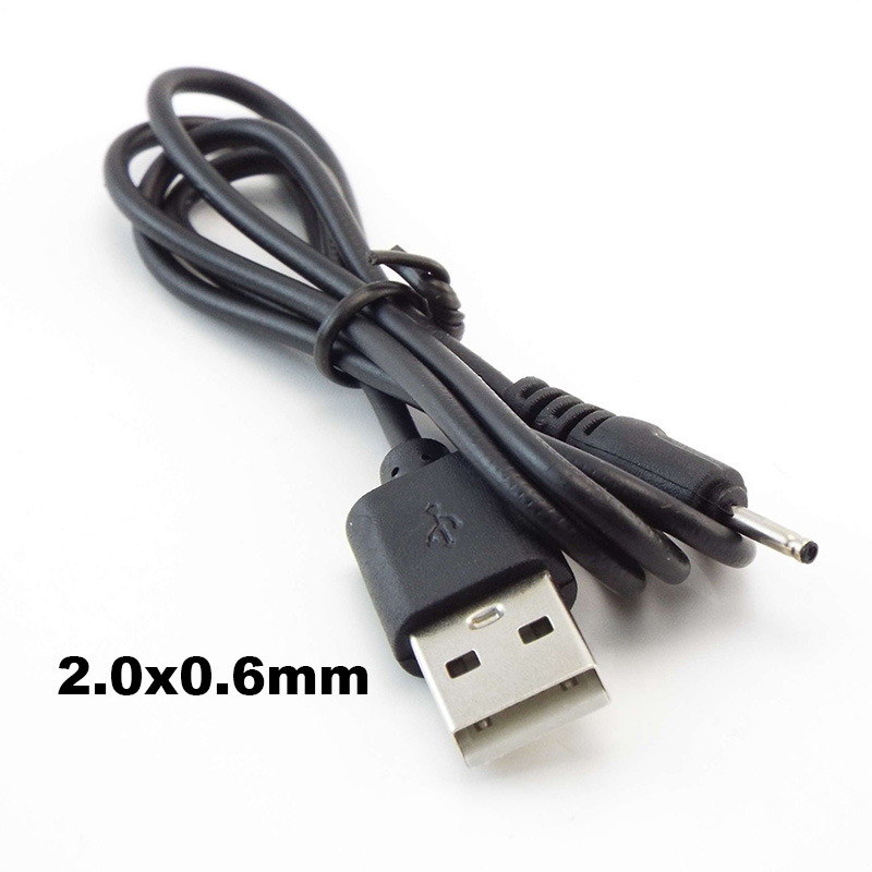 Anwela shop usb to dc 3.50.6mm 2.51.7mm 5.52.5mm plug jack dc 5v power extension cable connector