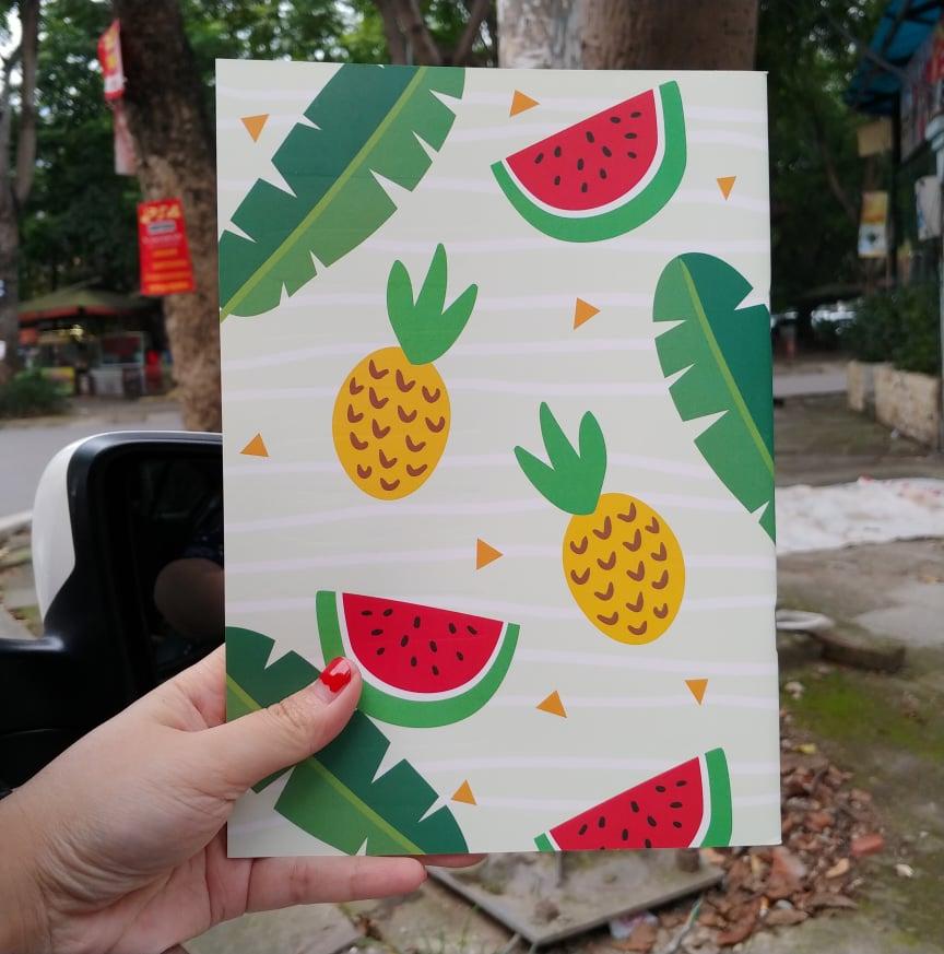 6 vở Hello Summer khổ 17x24cm