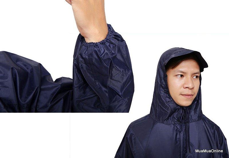 Áo Mưa Kín Người Vải Dù Cao Cấp