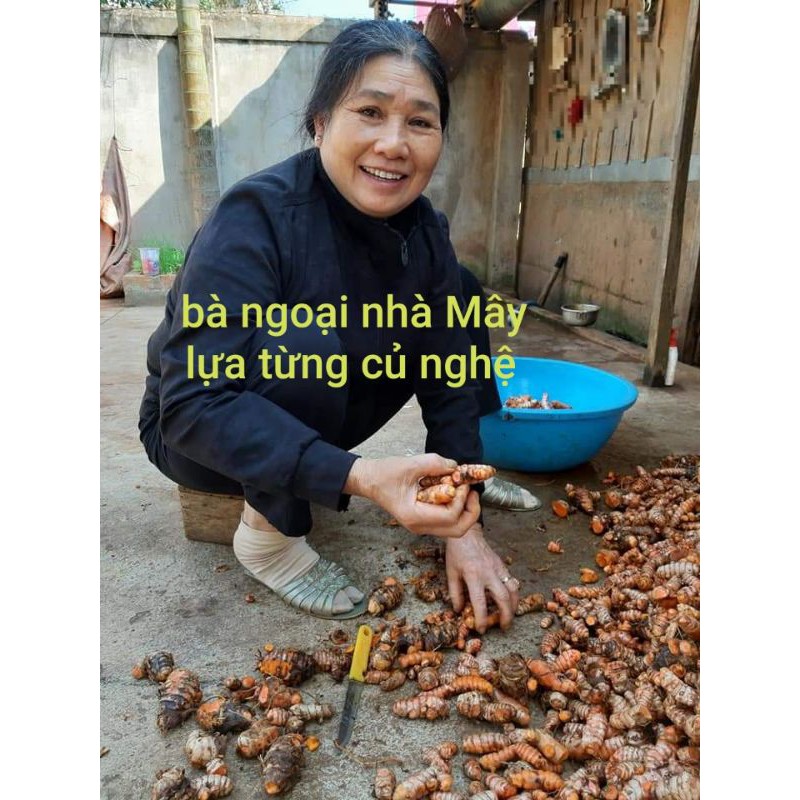 Tinh bột nghệ đỏ handmade 70g