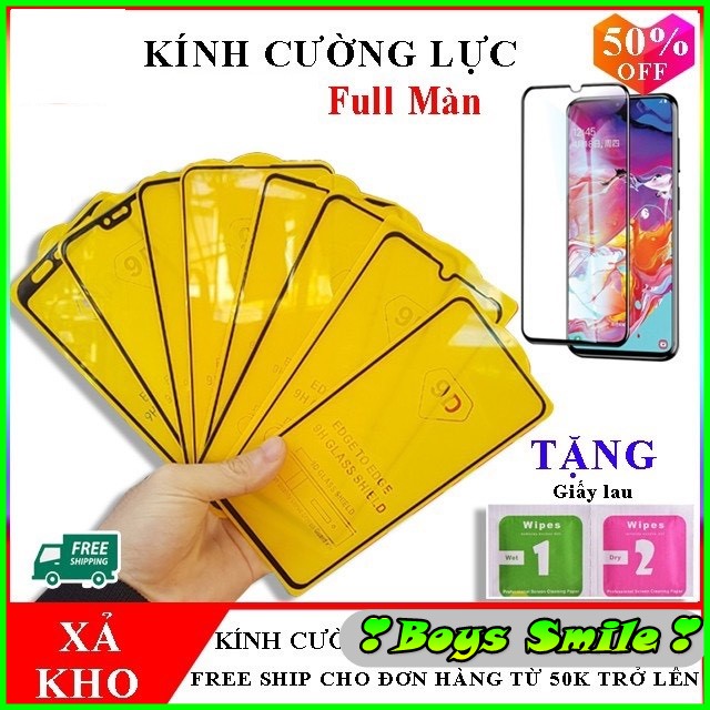 Cường lực Full màn Xiaomi Redmi 12C 10C A1 9 Redmi 9A / Redmi 9C MI 9 SE K20 /K20 Pro NOTE 8 NOTE 8 PRO Redmi Note 9..