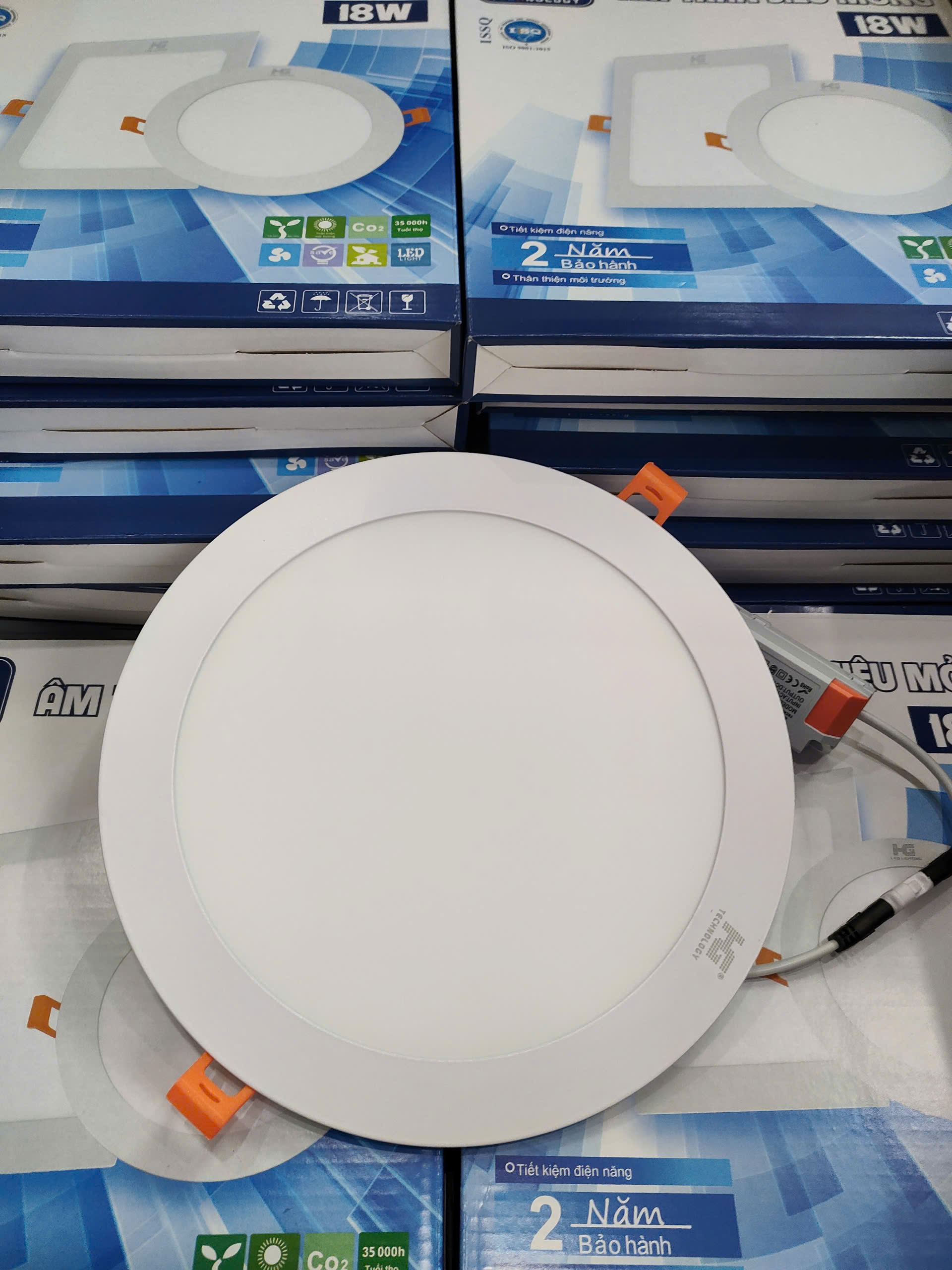 Đèn LED Âm Trần HG2 6W, 9W,12W,18W