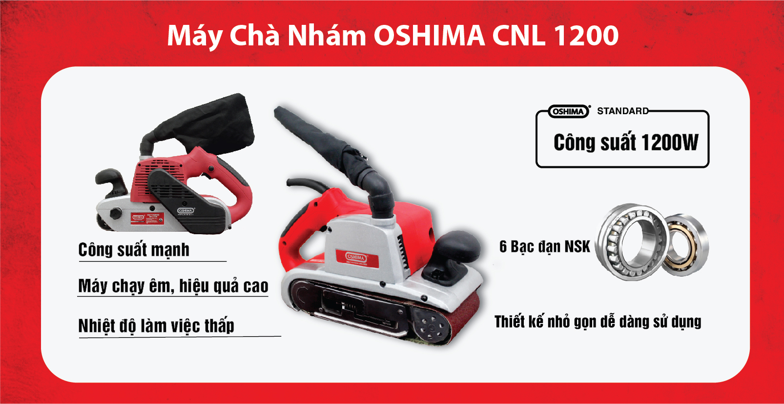 Máy chà nhám CNL 1200