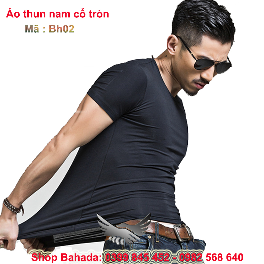 [HÀNG HOT] Áo thun nam fashion màu đen