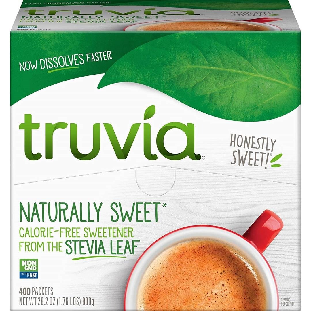 Hộp 400 gói đường cỏ ngọt Truvia Natural Stevia Sweetener Packets non-GMO gluten-free sugar-free kosher