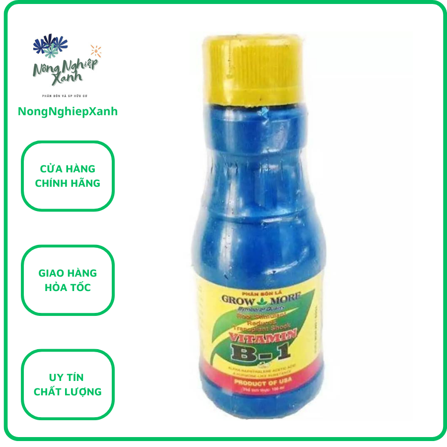 Phân bón lá điều hoà sinh trưởng Vitamin B1