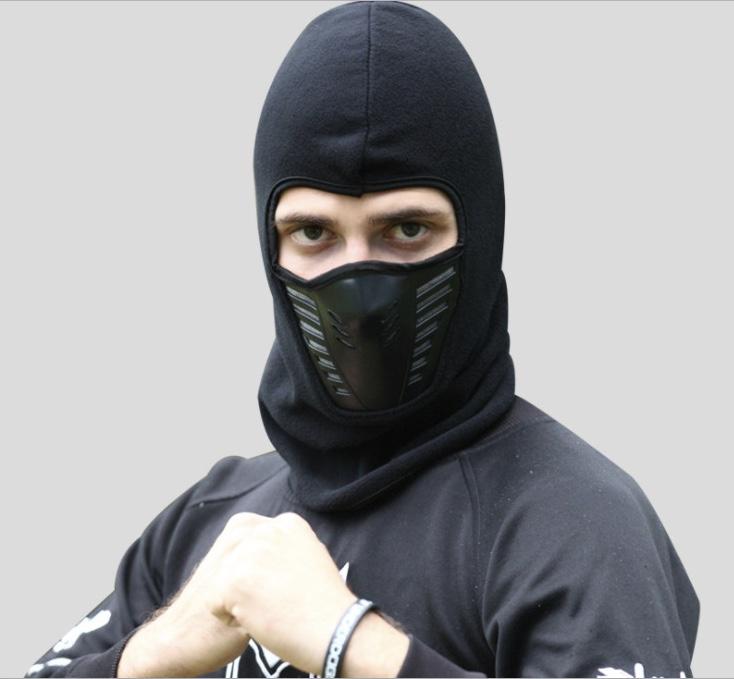 mũ ninja trùm đầu nguyên mặt, khẩu trang ninja trùm đầu che mặt than hoạt