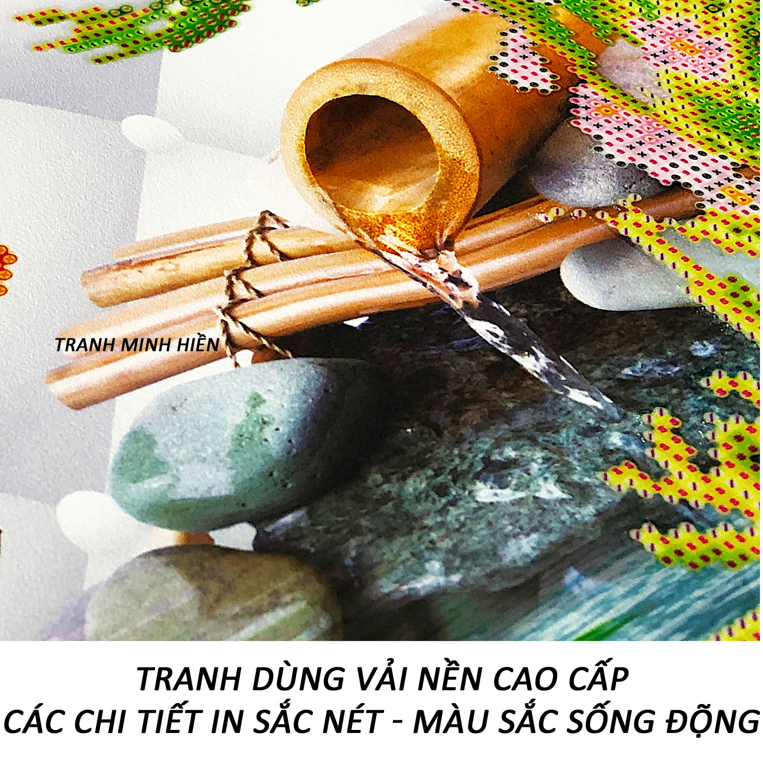 Tranh Đính Đá Đẹp - Cha Mẹ Là Biển Trời Yêu Thương 06 (Kèm Quà Tặng) - Tranh Minh Hiền (TỰ ĐÍNH ĐÁ)