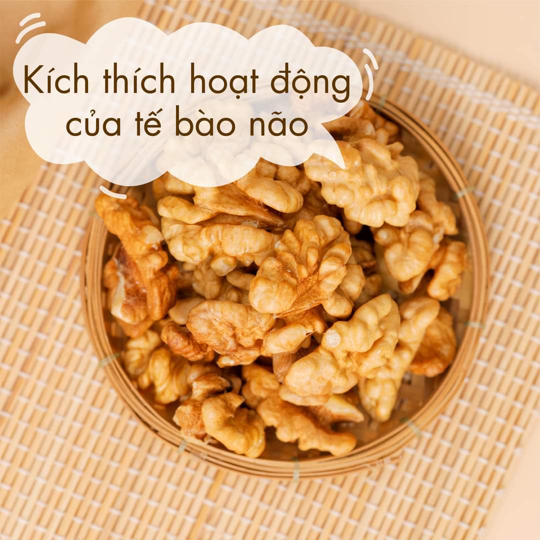 Nhân óc chó Mỹ loại nướng 500Gr