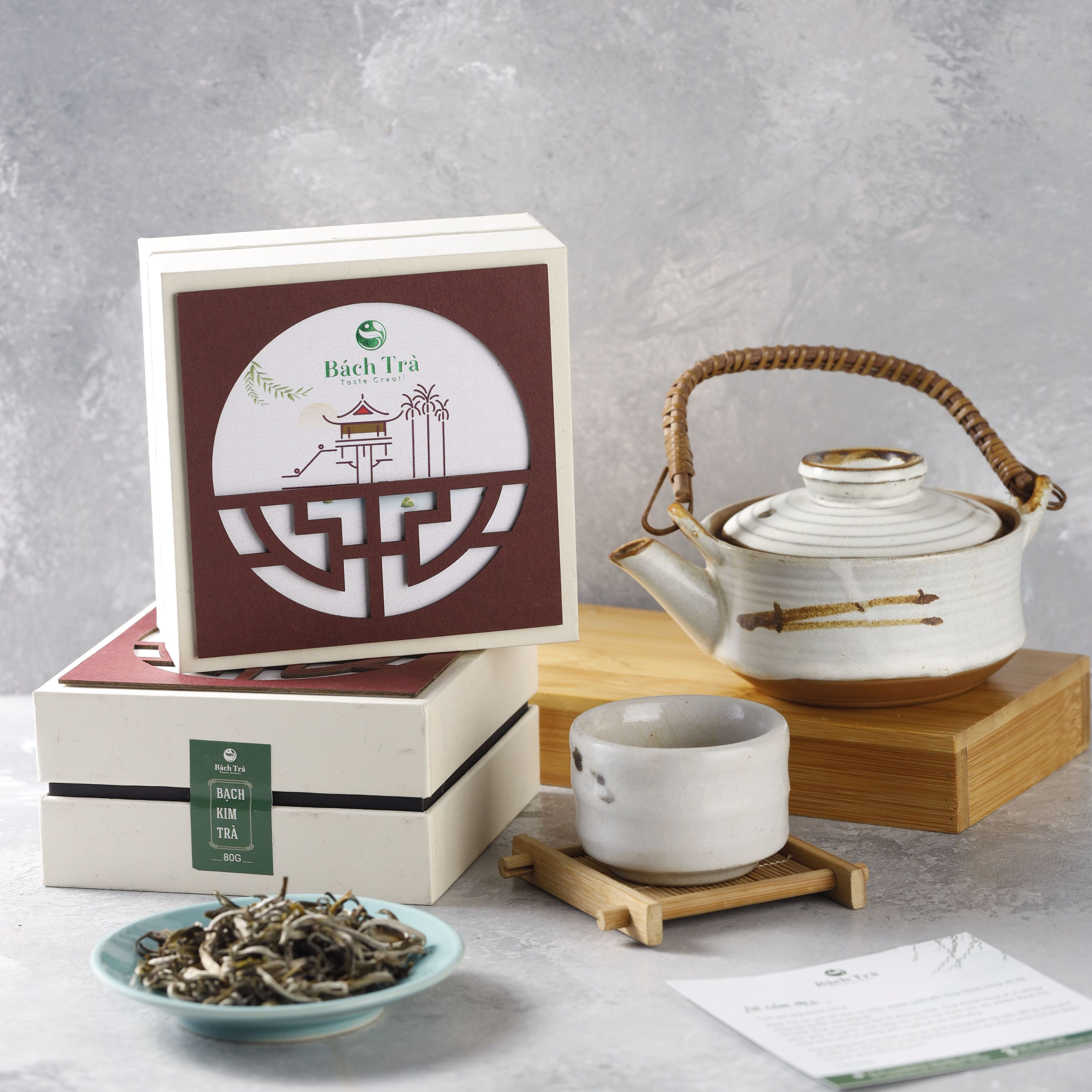 Bạch Kim Trà - Bách Trà (80g)