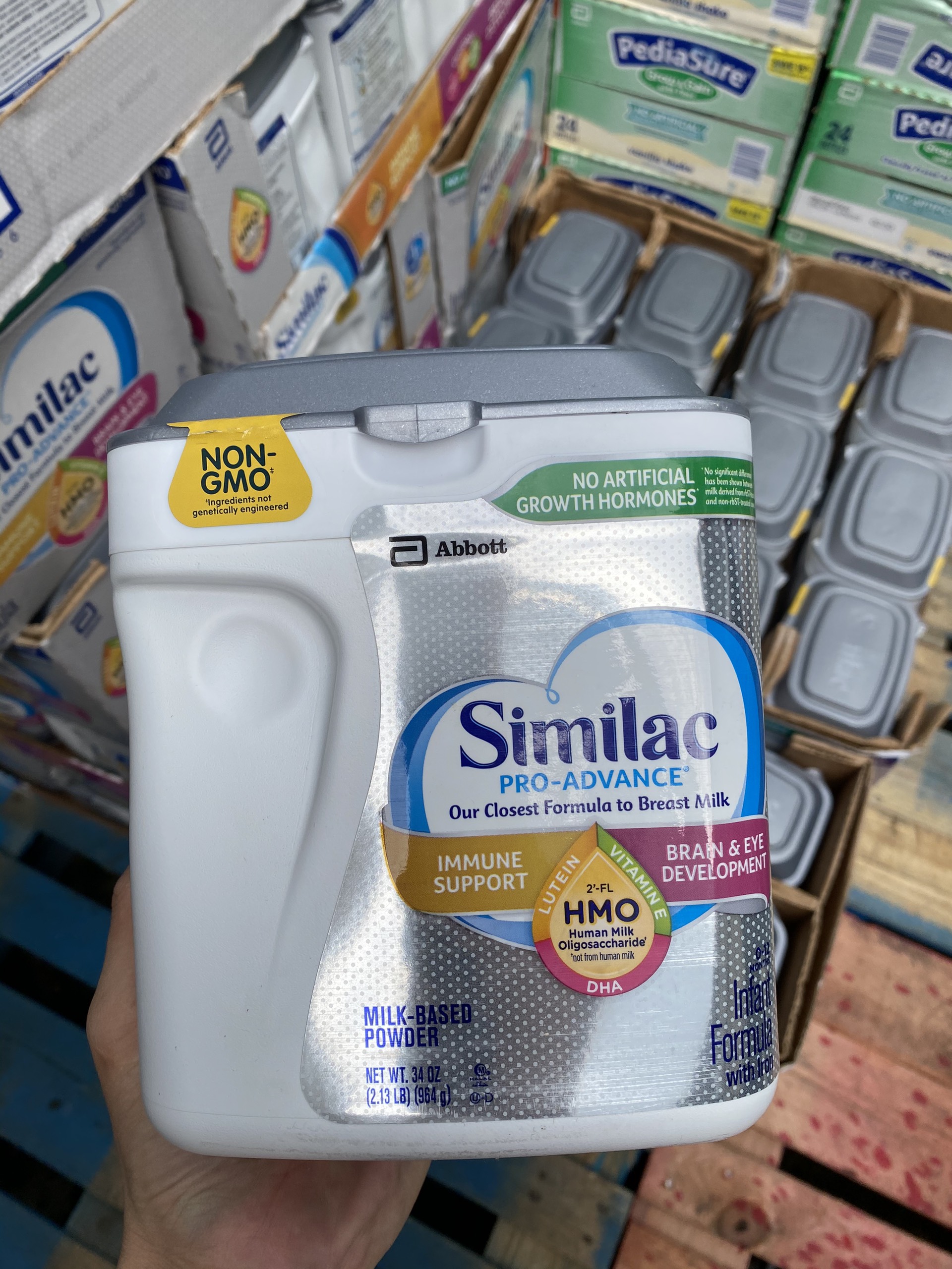SỮA BỘT SIMILAC PRO-ADVANCE HMO NON-GMO MỸ 964G (Date 4.2022)