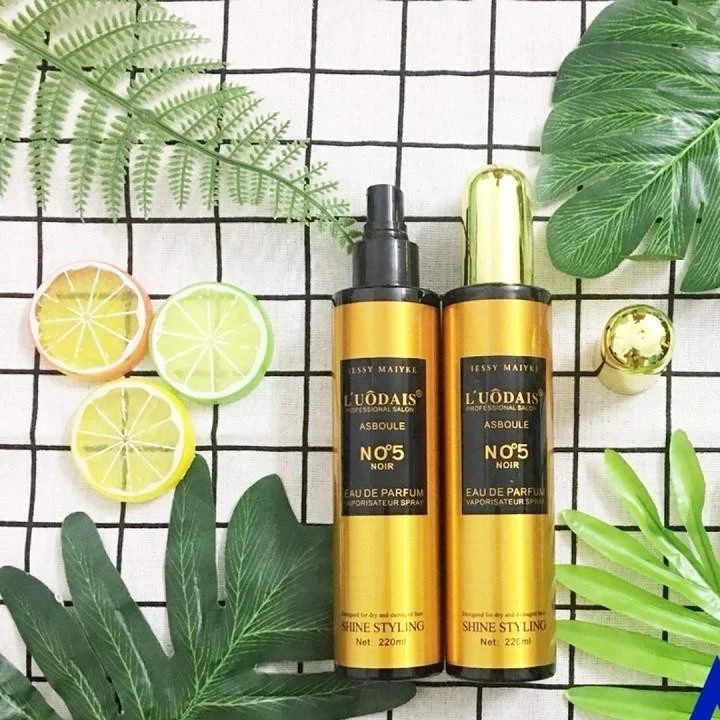 Xịt dưỡng tóc l'uôdais no5 hương nước hoa pháp 220ml