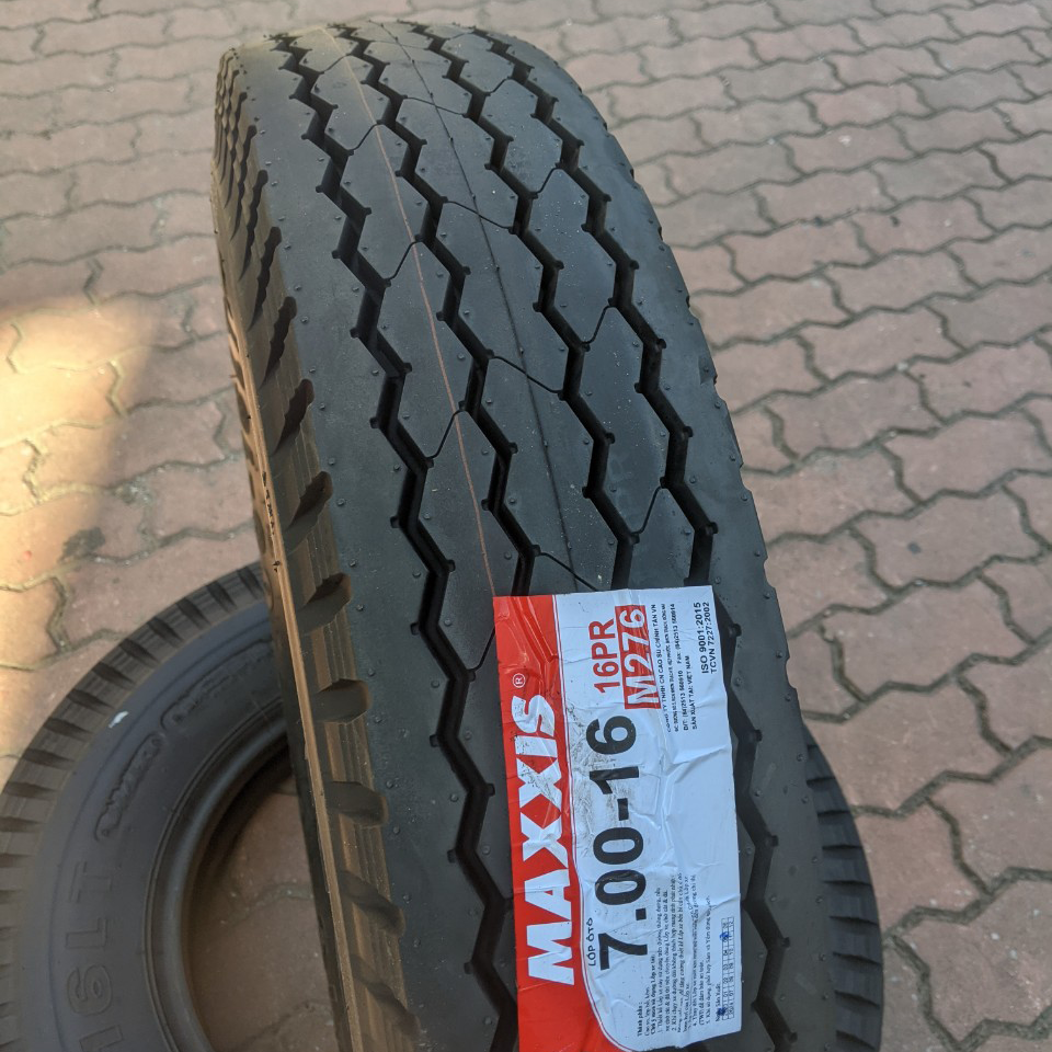 Lốp Maxxis 700-16 M276 16PR gai XUÔI