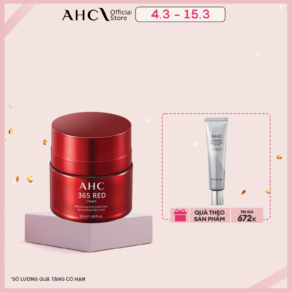 [Siêu Sale 11.11] Kem Dưỡng Chống Lão Hoá AHC 365 Red 50ml