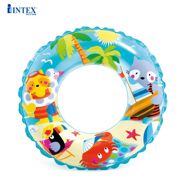Phao bơi tròn 61cm cho bé INTEX 59242