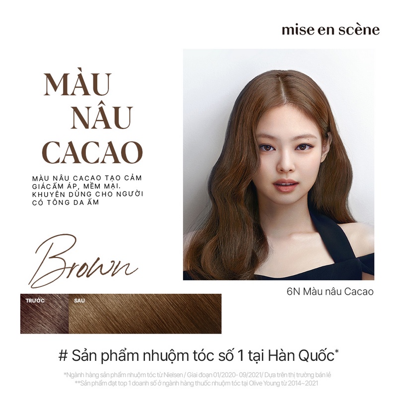 Mise En Scène Hello Bubble - Một cuộc sống đầy màu sắc và rực rỡ thật đơn giản chỉ qua sản phẩm nhuộm tóc Mise En Scène Hello Bubble. Sản phẩm với các gam màu tươi sáng, quyến rũ sẽ giúp bạn thăng hoa phong cách của mình một cách trọn vẹn nhất. Hình ảnh cô nàng xinh đẹp, phóng khoáng tràn đầy sức sống sẽ khiến bạn khao khát thử ngay.