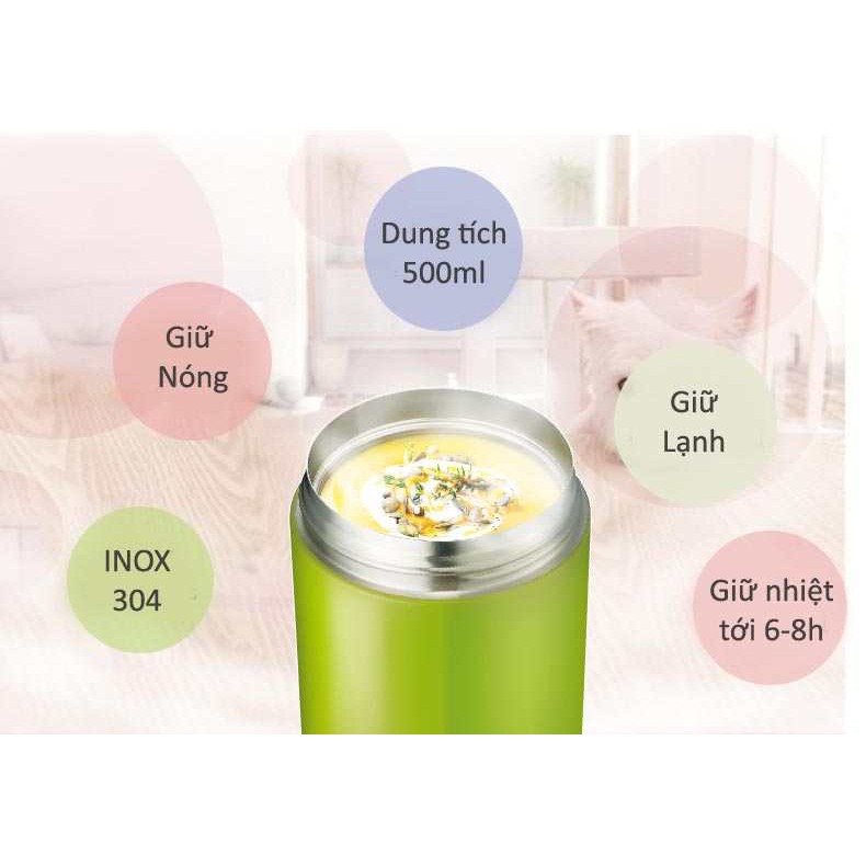 Bình Đựng Cháo 500Ml Lock&Lock