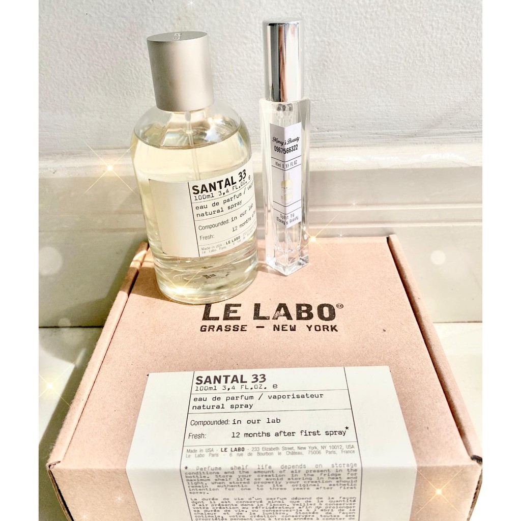 (Mẫu Thử) Nước Hoa Uniex Le Labo Santal 33