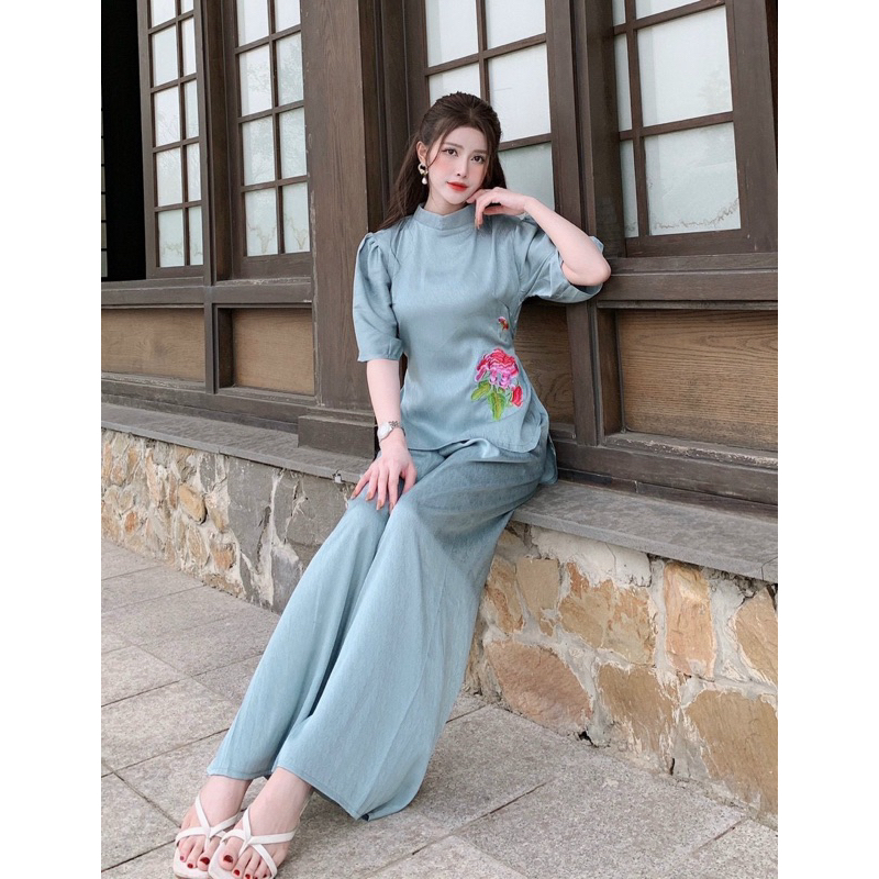 DỒ LAM ĐI LỄ CHÙA  -LỤA GẤM