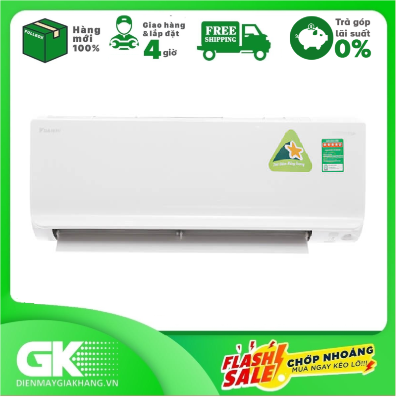 Bảng giá TRẢ GÓP 0% - Máy lạnh Daikin Inverter 1 HP FTKA25UAVMV (2020) -Hàng mới 100%, nguyên đai nguyên kiện - BTRẢo hành 12 tháng