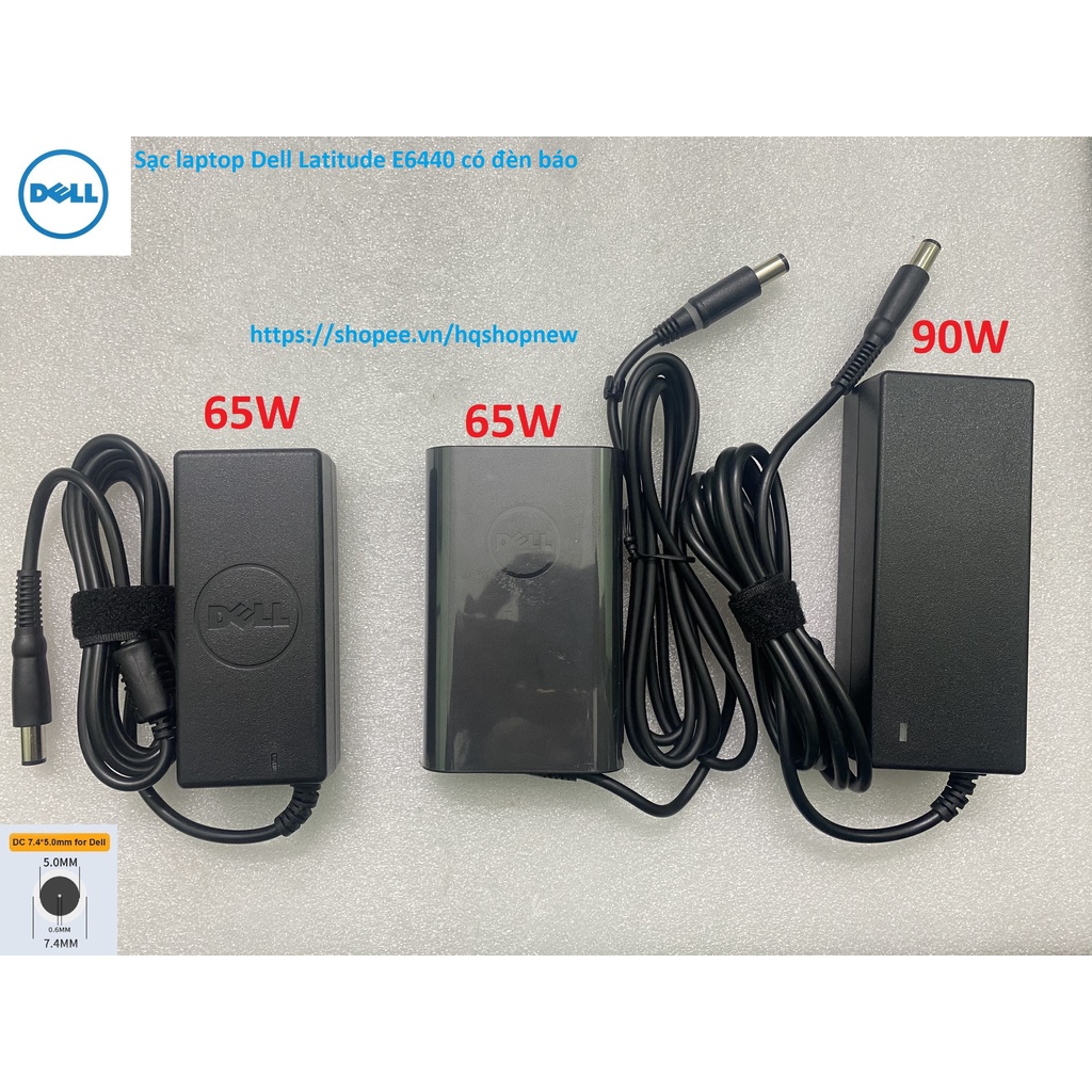 ️[Sạc zin] Sạc laptop Dell Latitude E6440 có đèn báo