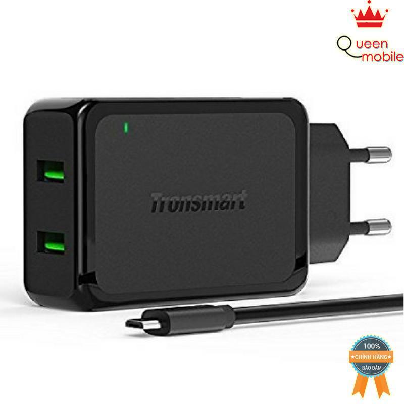 [HCM]Sạc Tronsmart 2 Cổng 36w QC 2.0 - WC2F