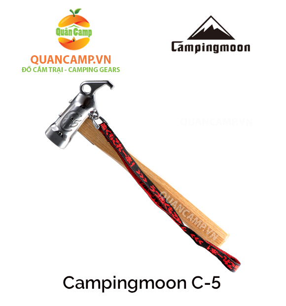 Búa đóng cọc lều cắm trại bằng thép không rỉ Campingmoon C-5