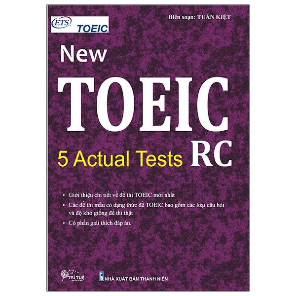 Fahasa - new toeic - 5 actual tests - rc