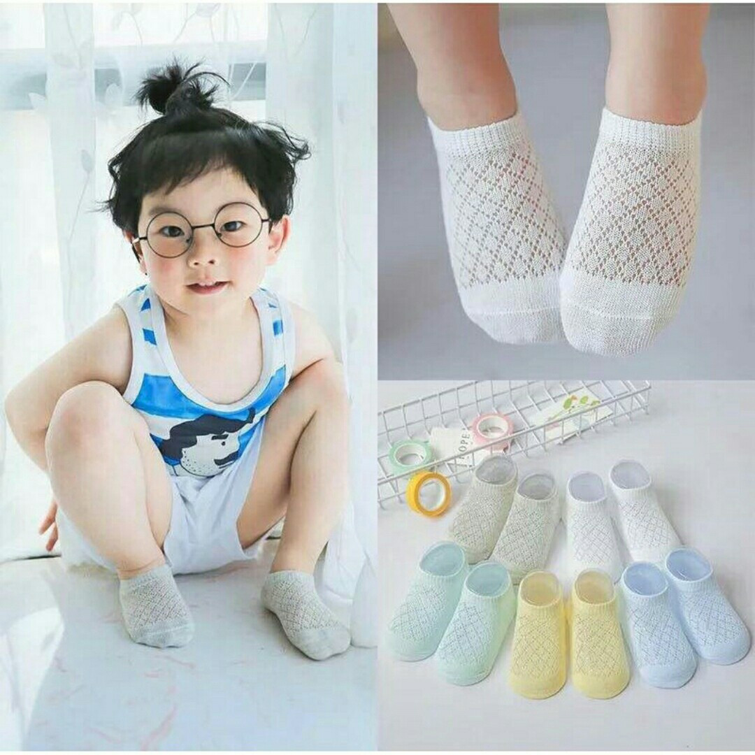 Sét 5 đôi tất lưới thông thoáng khí cho bé yêu