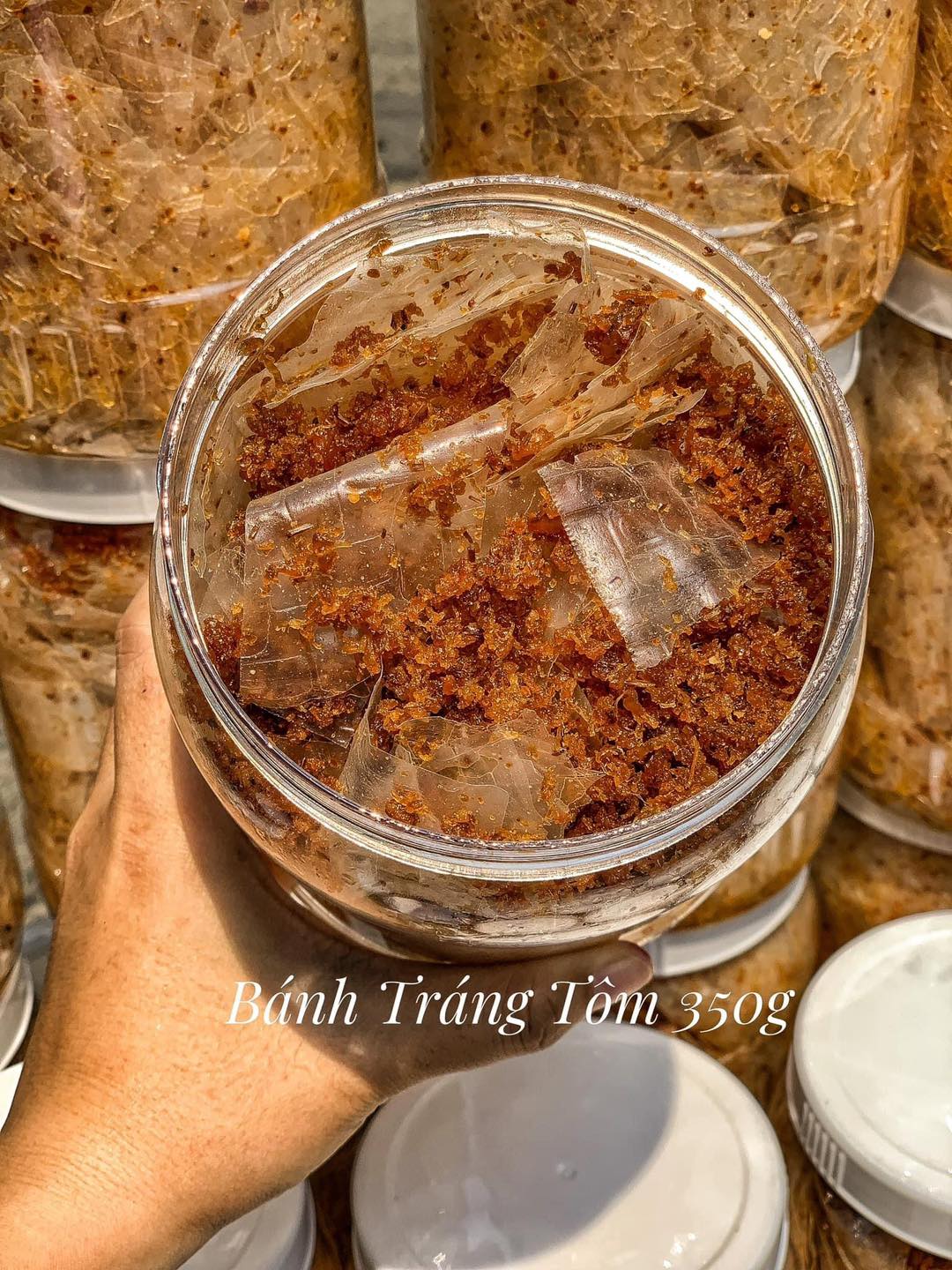 Bánh tráng tỏi tôm